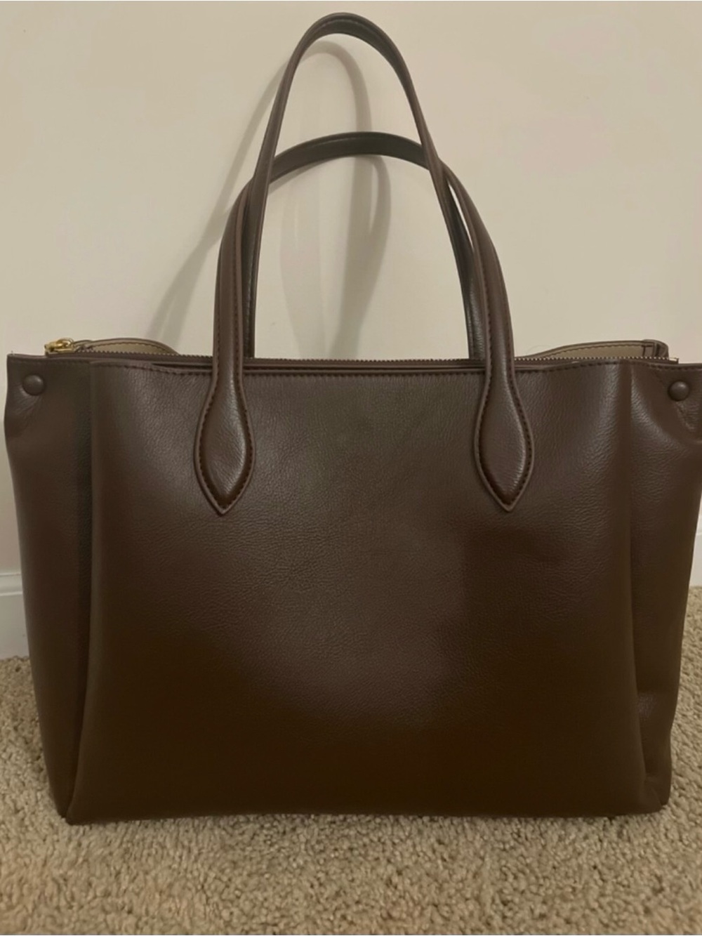Melie Bianco brown tote bag